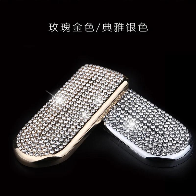 For BMW MINI Countryman F60 Car Styling Accessories Storage Compartment Copilot Handle Simulation Crystal Diamond Decoration