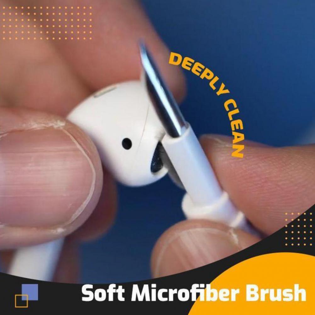 Bluetooth Kulaklık Kulaklık Temizleme Kalemi Plastik Keskin Uç Kulaklık Toz Temizleyici Kulaklık Aksesuarları