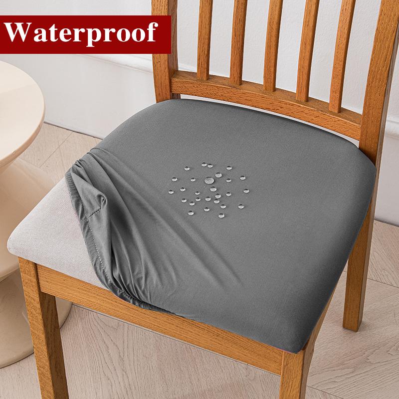 Housse de Siège de Chaise Imperméable pour Salle à Manger Housse de Protection Extensible pour Meubles Housse de Chaise de Salle à Manger pour Cuisine Restaurant Bureau Banquet