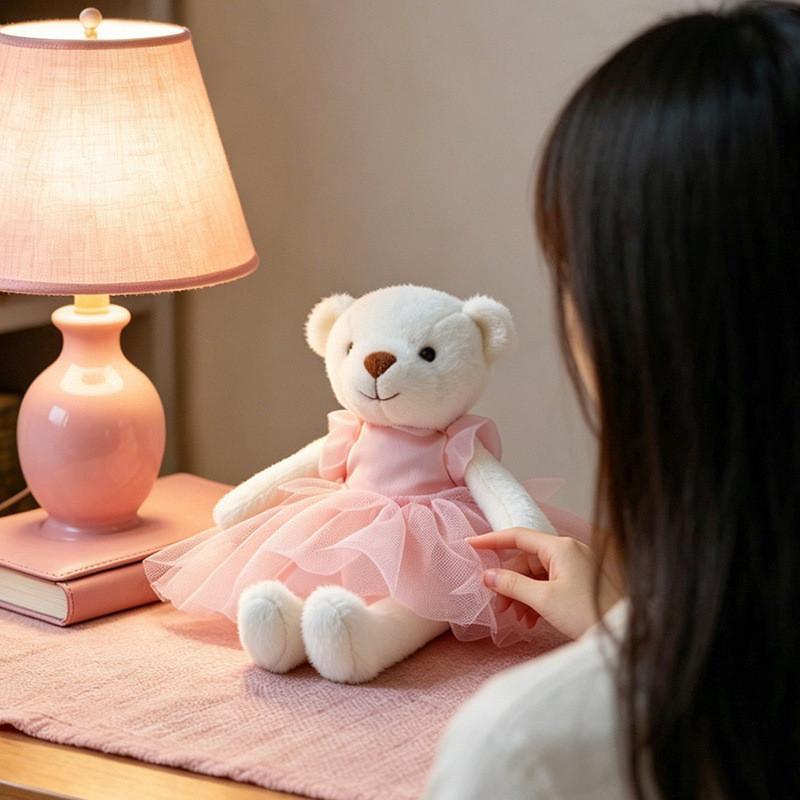 Plüschhase und Bär Spielzeug für Kinder Handgefertigtes Geschenk für Kinder