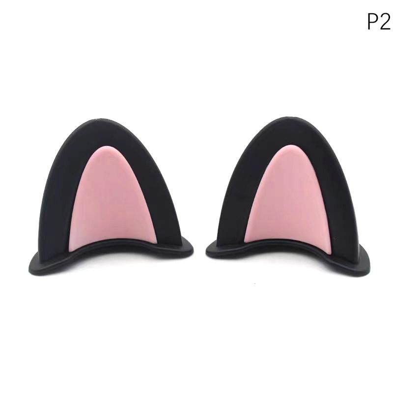 

2 шт./компл. Мотоциклетный шлем Кошачьи ушки Милые Наклейки для электромобиля Мото Декор