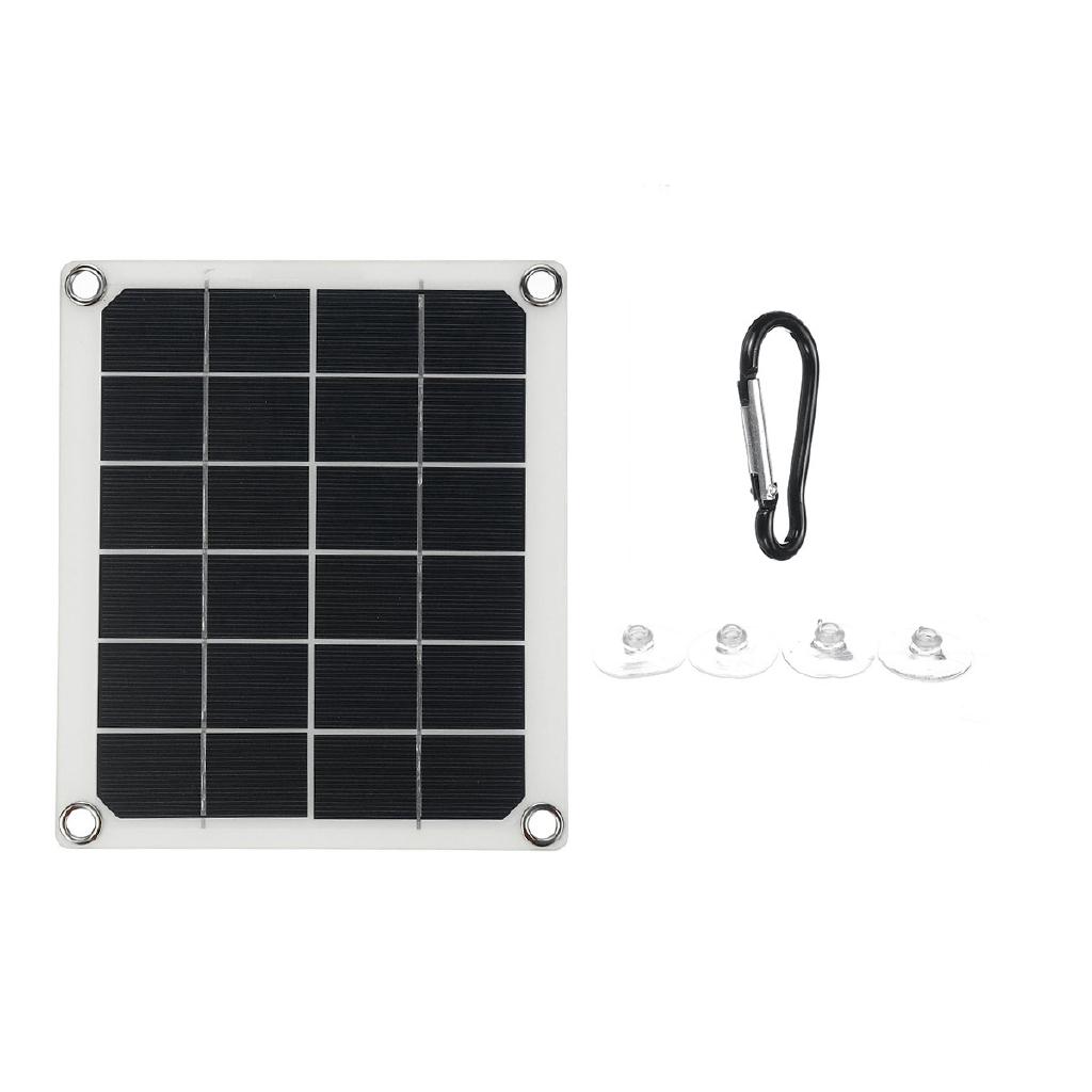 20W DC 5V  Solar Panel Charging Automotive Flexible Energy Saving Solar Panel Phone Battery Charger 5V USB 2.0 Port