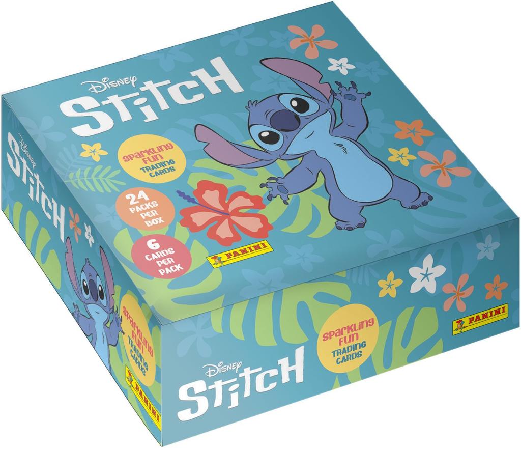 Boîte de 24 pochettes - PANINI - STITCH TC - 144 cartes