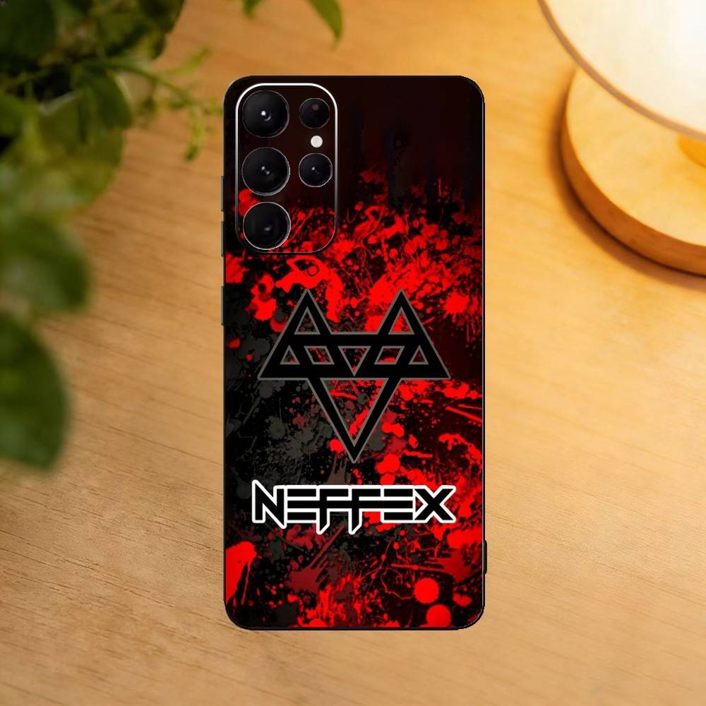 Singer N-Neffexs Grateful phone Case For Samsung S25,24,21,22,23,30,Ultra,20,Plus,Fe,Lite,Note Soft Black Cover