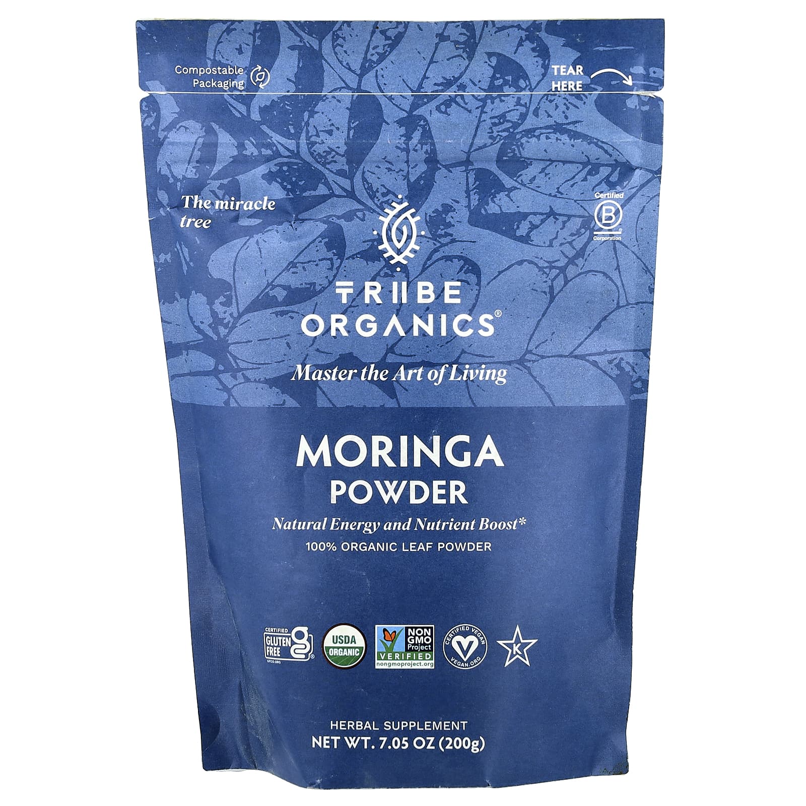 

Moringa Powder, 200G(7.05Oz)