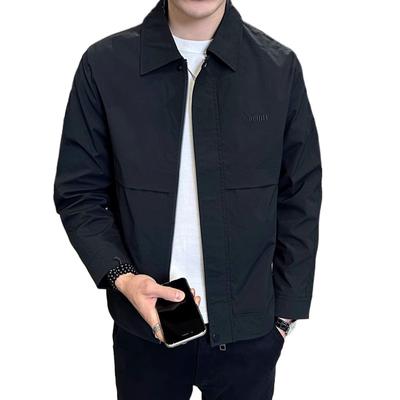Lapel Jacket Men's Autumn Clothes New Trend Jacket Men's Clothes