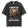 Washed Vintage Rapper Ken Carson A Great Chaos Album Tshirt Men Women Fashion Hip Hop Tshirts Male Casual Oversized T Shirts