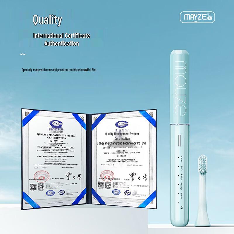

MAYZE Portable Sonic Electric Toothbrush