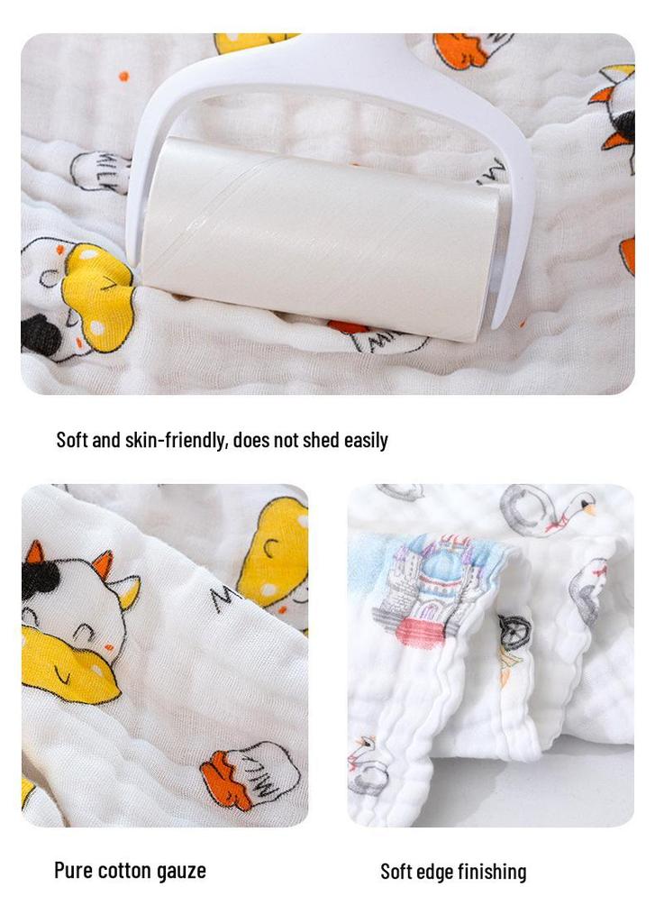 Soft Cotton Baby Gauze Bath Towel & Blanket for Newborns - Mother-Baby Grade