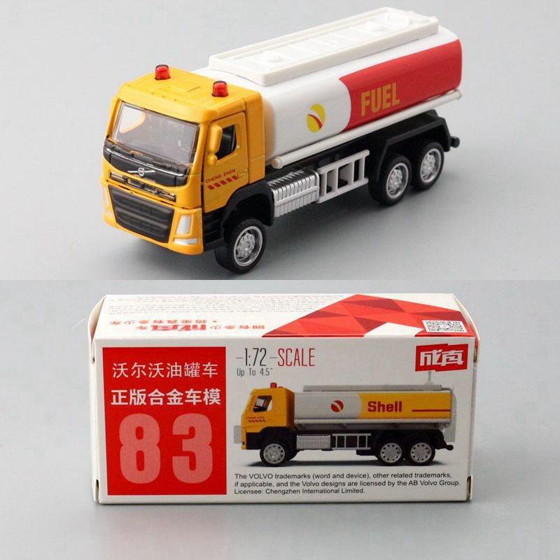 Alloy Model Tanker With Inertia Control And Door Opening Design For Kids Gift