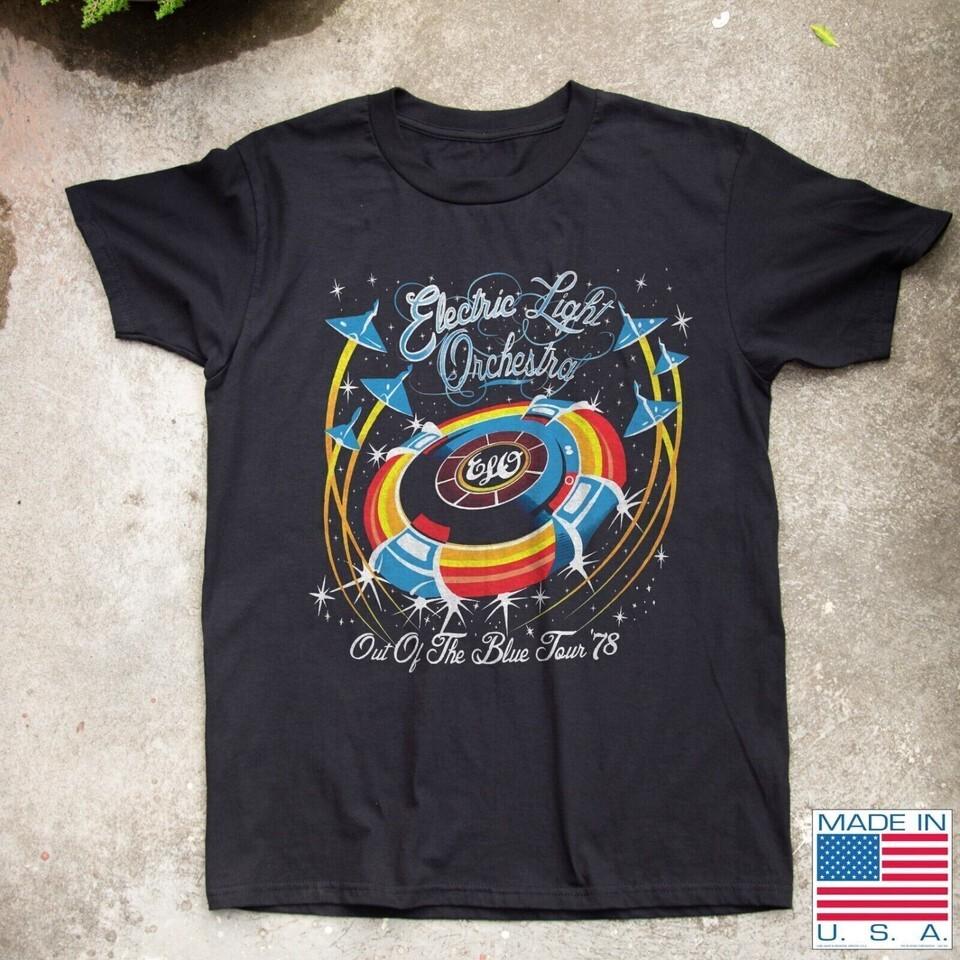 

Electric Light Orchestra Out Of The Blue Tour 1978 TShirt S5XL Unisex T-Shirt XXXL