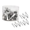 VEGA PROFESSIONAL Curl Clips for Hairdressing, Hair Styling Clips for Hair Salon Barber, Box of 72 Units, (VPHSC-05)
