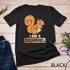 Retro Ich bin ein Eichhörnchen Lustig für Erwachsene Eichhörnchen Kostüm Premium Unisex T-Shirt Herren Damen Tees Top