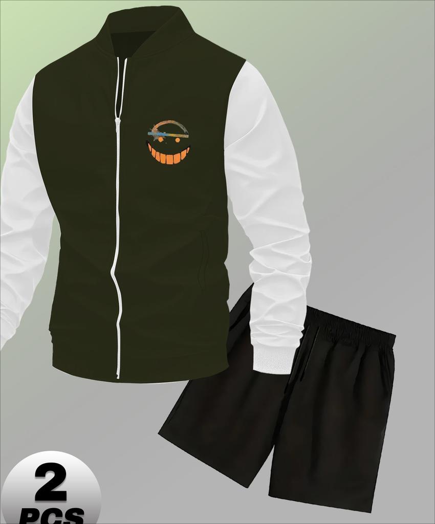 Baseball Uniform with Shorts for Men, Athletic Fit & Quick-Dry, Perfect for Training & Matche