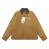 Unisex Vintage Casual Cotton-Blend Jacket With Lapel Collar Zipper Winter