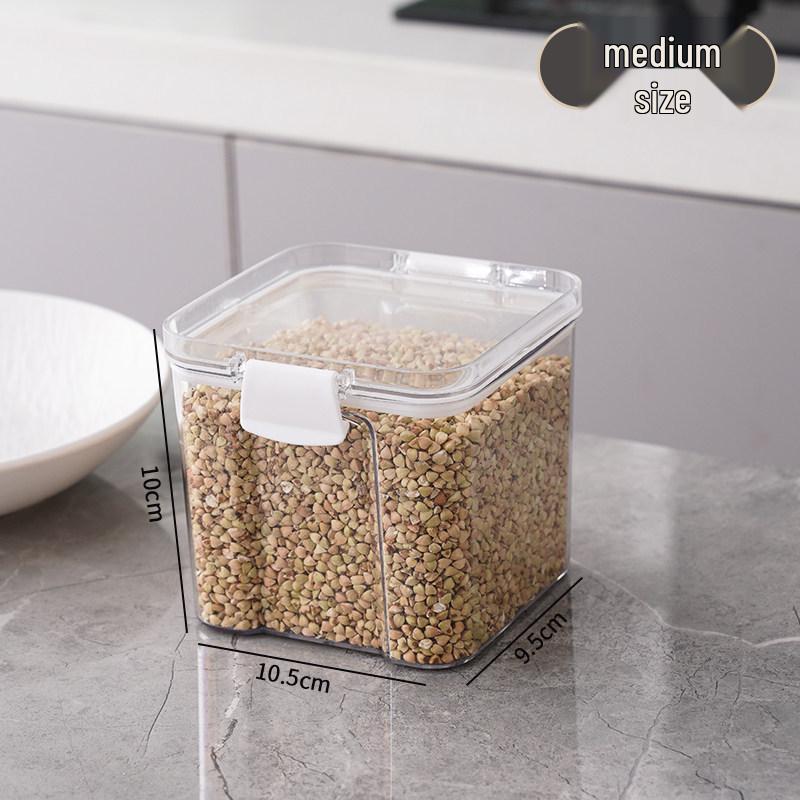 Wodoszczelny plastikowy pojemnik do przechowywania ziaren, zbóż, przypraw i herbaty