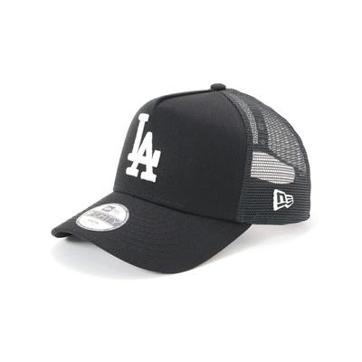 New Era Mesh LA Sizes Size 25J Kids' Cap, MLB, Black, Youth, 52-56cm, YTH940AFTR, LOSDOD, Black, Black, SWHI,