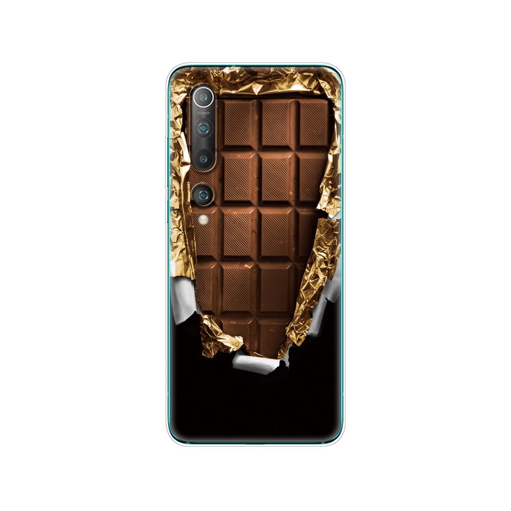 Silicon Case For Xiaomi Mi 10 Case Soft TPU Back Phone Cover For Xiaomi Mi 10 Pro Mi10 Etui 6.67" Full Protection Coque Bumper