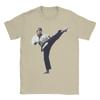 Chuck Norris Roundhouse Kick Unleash the Legend Cotton T Shirts  Popular Tshirt for Men Beach Awesome  Short Sleeve Top Tees