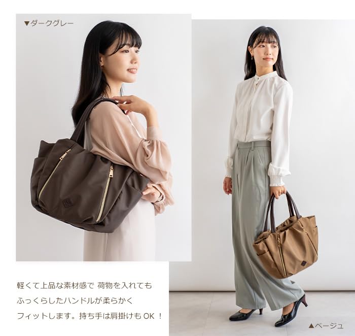 Pragma Neat Nylon-Tote-Tasche mit Falten, Leicht, Multifunktionale Tote-Tasche (blau)