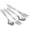 JILL STUART Cutlery Set, Cute and Stylish, Teaspoon and Cake Fork, Made In Japan, Gift Boxed, SK600-10