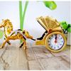 Retro Two-color Carriage Alarm Clock, Elegant Luxury Creative Gift Clock, Boutique