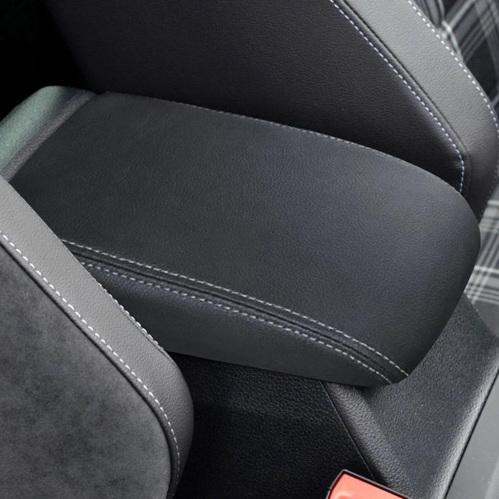 Loketní opěrka do auta Box Víko středové konzoly Kryt loketní opěrky Vnitřní kryt z mikrovláknové kůže Pro VW Volkswagen Golf 7 MK7 2012 -2019