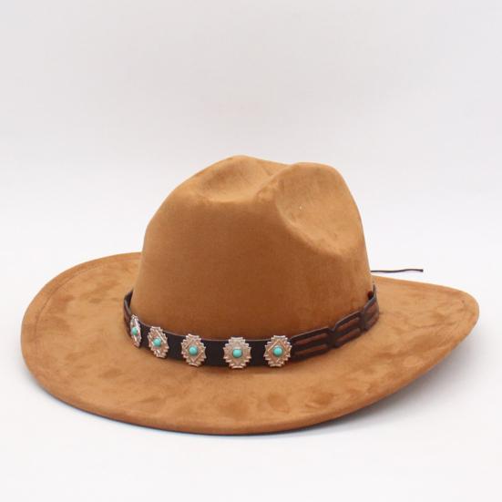 Western Cowboy Hat for Men And Women Shapeable Wide Brim