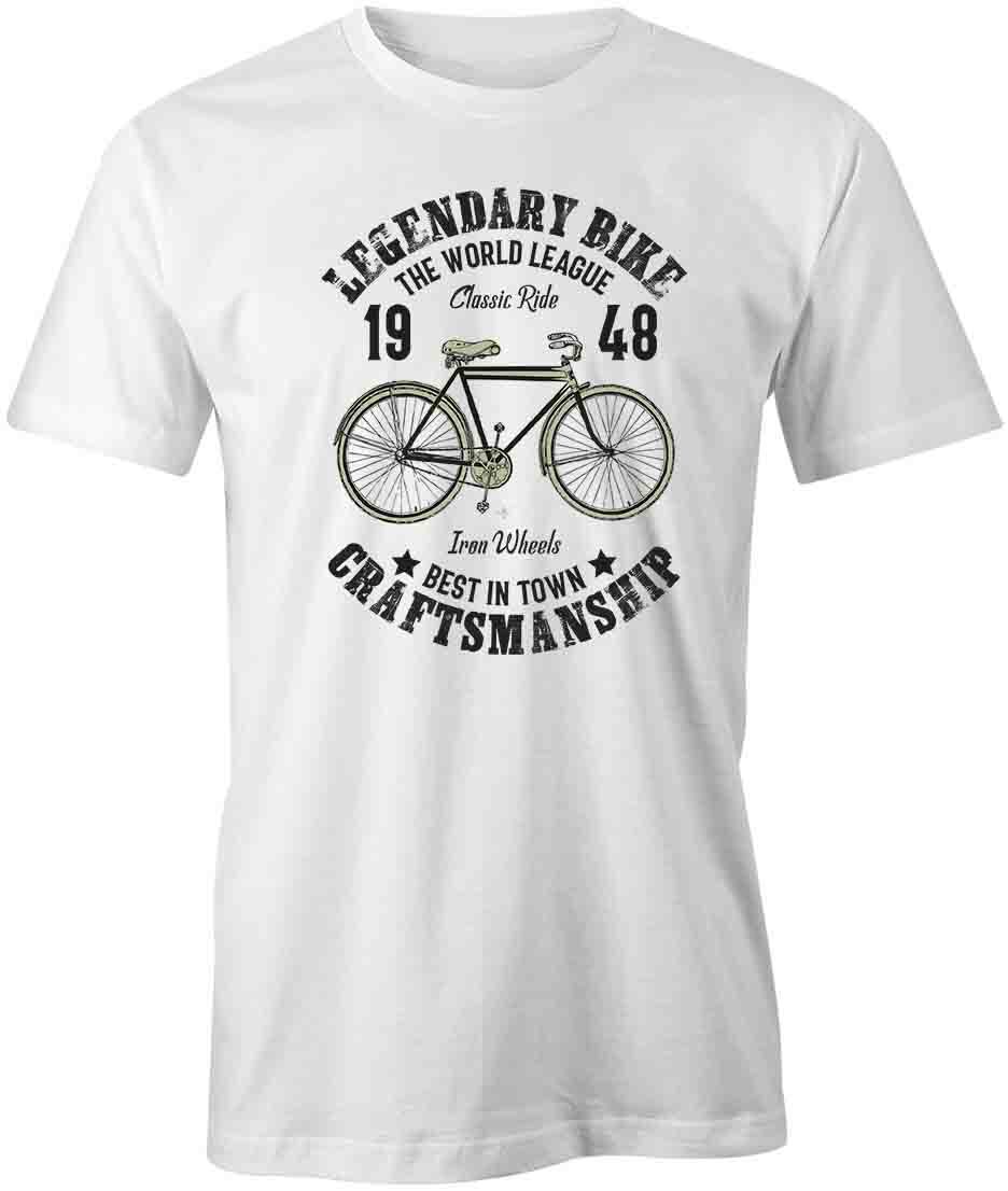 LENGENDARY BIKE TShirt Tee Short-Sleeved Cotton BICYCLE CLOTHING S1WSA77 S