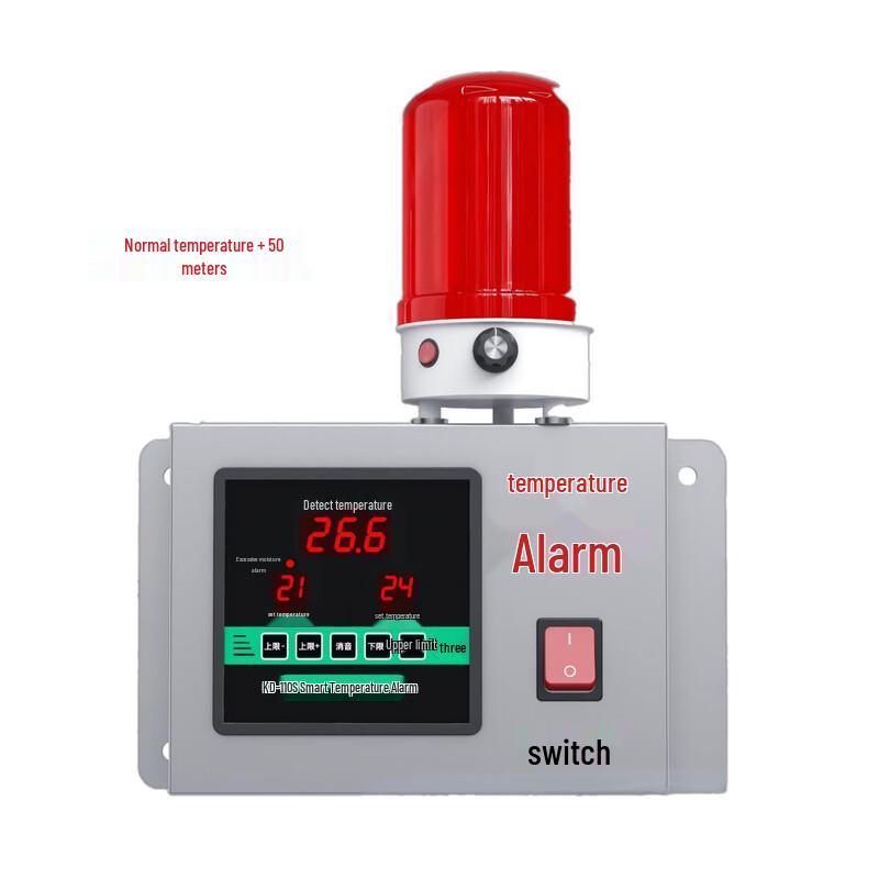 Lilang High-Temperature Alarm Sensor with 5M Probe