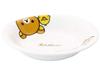 Prato de Frutas Vida Feliz 15cm 362103 "Rilakkuma" (Prato Profundo), Diâmetro, Louça Infantil, Branco,