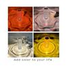 Diamond Crystal Table Lamp, 16 Colors Touch USB Charging Bedside Table Lamp Remote Control Bedside Lamp