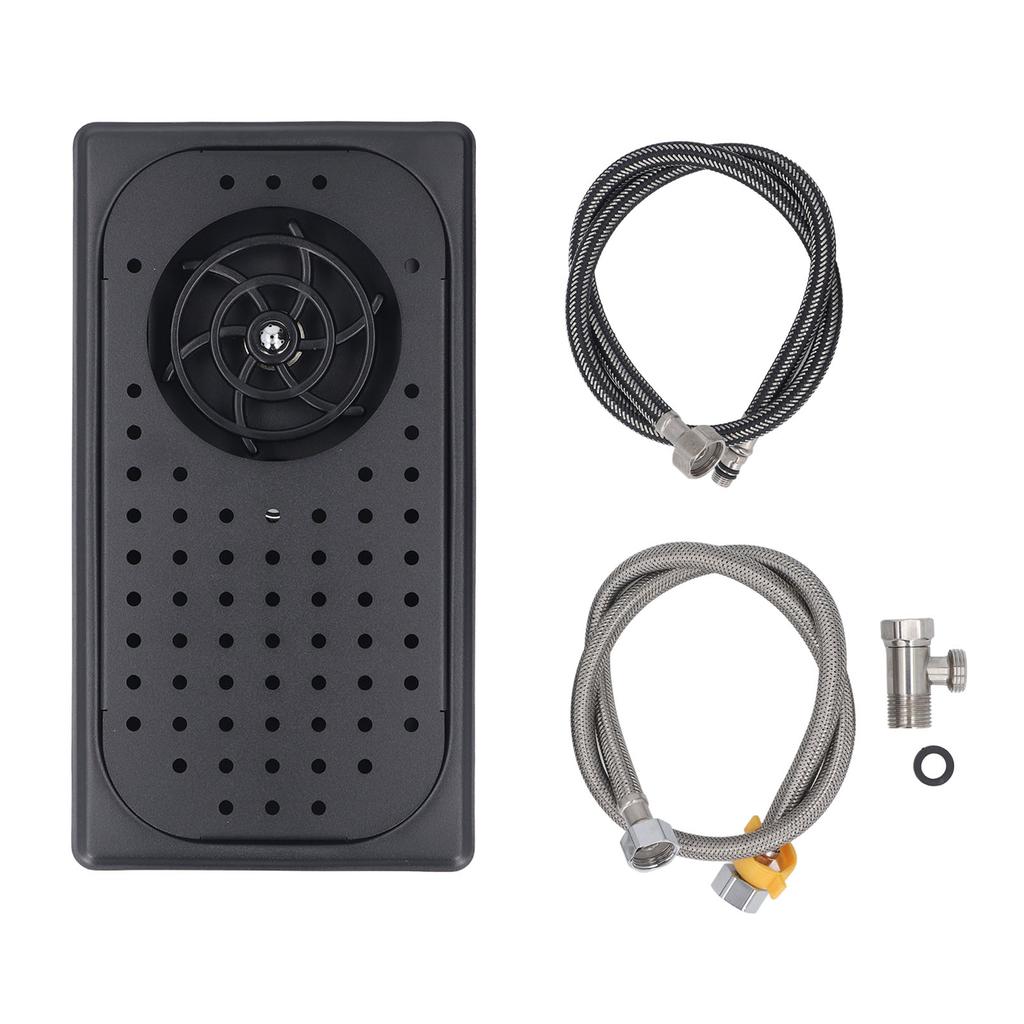 Płukacz do dzbanków Wysokociśnieniowe płukanie Stal nierdzewna Płukacz do szkła barowego Zmywarka do kubków Płukacz natryskowy do domu, kuchni, hotelu, kawiarni