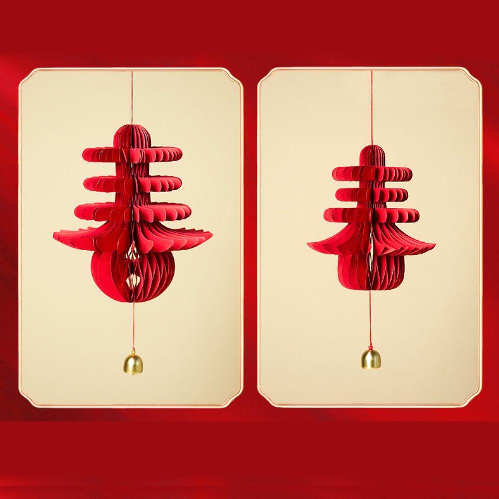 Faltbare 2025 Schlange Waben Dekoration Traditioneller Frühlingsfest Anhänger Party