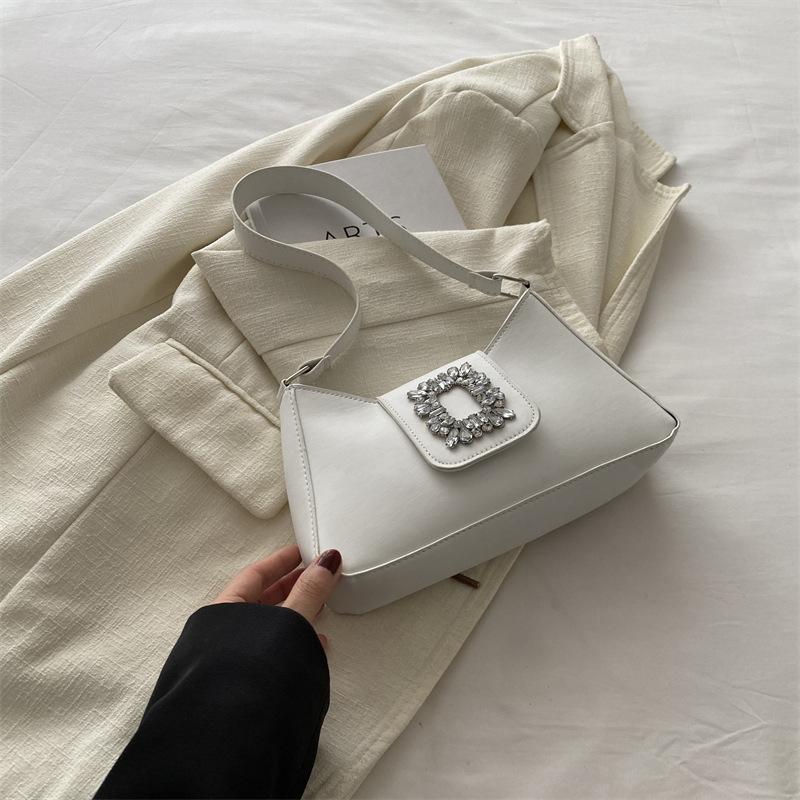 Underarm Bag Women's Fashionable Summer New Fashion Simple Niche Design High-Pretty One-Shoulder Crescent Bag