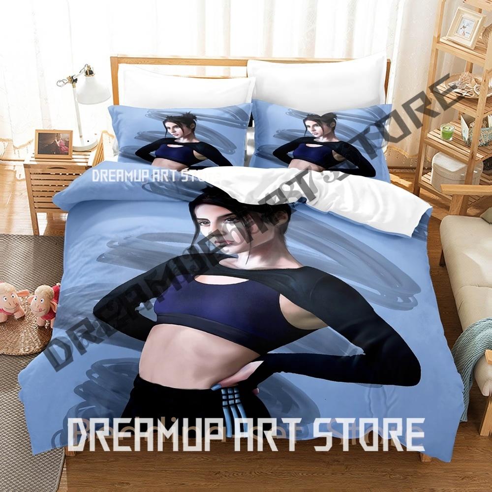 3D Print Hip Hop Natalie jane Bedding Set Single Twin Full Queen King Size Bed Set Adult Bedroom Duvetcover Set Personality Bed