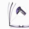 Transparent Purple Frame Cat Eye Nearsighted Glasses For Women Fashion Shortsighted Prescription Eyeglasse 0 -0.5 -0.75 To -6.0