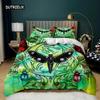 Butterfly Duvet Cover Set Butterfly Plum Branch Pattern Bedding Set Soft Bedclothes Twin Queen King Size Polyester Qulit Cover