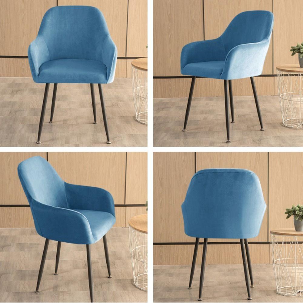 Velvet Solid Color For Hotel Wedding Seat Cover Chair Protective Case Seat Cushion Chair Cover