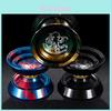 Octopus Pattern Metal Yoyo Toy With Aluminum Alloy For Children And Competitions