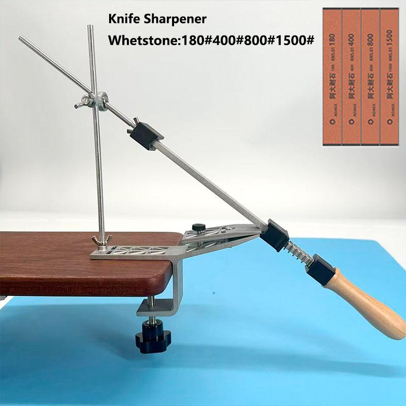 Angle Fixed Knife Sharpener Professional Sharpening Stone Kitchen Grinding System Honing Diamond Grinder Woodwork Tool Whetstone