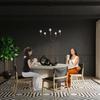 Lampa Wisząca Piccolo 3 E27 Czarny Sollux Sl.0856