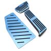 3pcs Car Accelerator Brake Footrest Pad Antislip Pedal Plate Set Aluminum Alloy Replacement for RAV4 XA50 2019‑2021