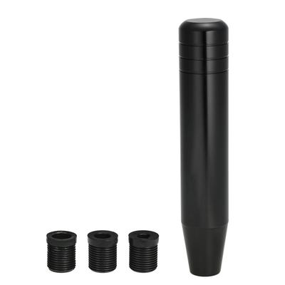 18 cm Länge, Universal-Aluminium-Schaltknauf für Auto, LKW, Rennsport, mit 3 Adaptern