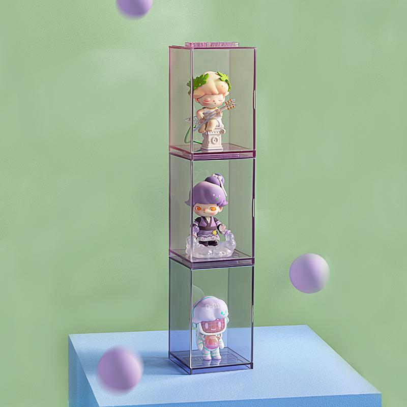 New POP MART POP Single Display Case Set IP Merch Model Accessories 220500201