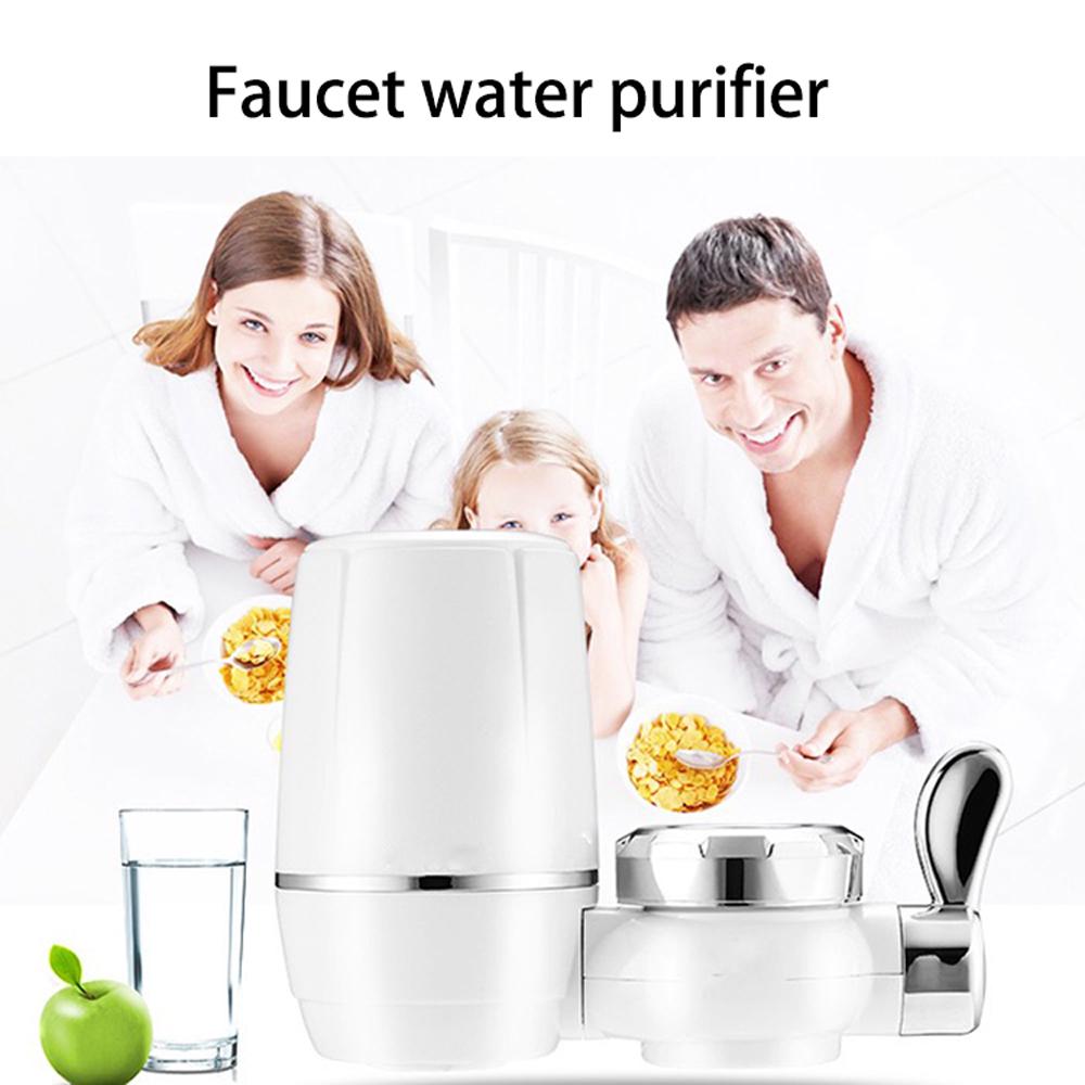 Tap Water Purifier Clean Kitchen Faucet Remove Water Impurities Rust Mini Washable Ceramic Percolator Water Filter Tap Water Purifier Clean Kitchen Faucet Remove Water Impurities Rust Mini Washable Ceramic Percolator Water Filter