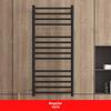 304 Stainless Steel Electric Heated Towel Rack with Golden Controller