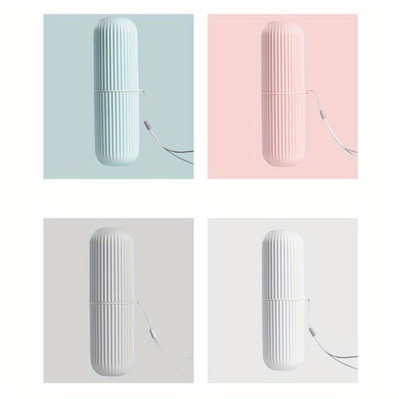 2pcsTravel Portable Toothbrush Toothpaste Holder Storage Case Box Storage Cup Outdoor Holder Bathroom Accessorie