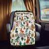 Cute Crocodile Party Rv Customize Your Name Blanket Comfortable Soft Lightweight Multiseasonal Blanket For Travel Camping Picnics Sofas Rvs Beds