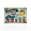 Funny Metal Wall Sign for Garden, Gift for Woman